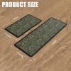 BAGOKIE 2 Pieces Kitchen Rugs Anti-Fatigue Kitchen Mat Set, 17.3"x29" + 17.3"x47" - 4 of 4
