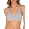 Fruit of the Loom Women's Wirefree Cotton Bralette 2-Pack - image 2 of 4