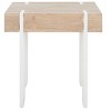 Aberton End Table - Natural/White - Safavieh - 4 of 4