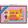 Trends International Disney Lizzie McGuire (2001) - Cute Girl Comin' Through Framed Wall Poster Prints - 3 of 4