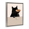 Stupell Industries Cat & Espresso Martini Floating Frame Canvas Art - 2 of 4