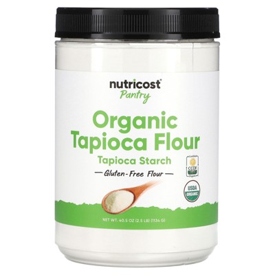 Nutricost Pantry, Organic Tapioca Flour, 40.5 oz (1,134 g)
