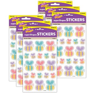 TREND Garden Bees Large superShapes Stickers, 152 Per Pack, 6 Packs - 1 of 4