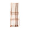 Plaid Outdoor Picnic Blanket Rust Polyester by Foreside Home & Garden - 4 of 4