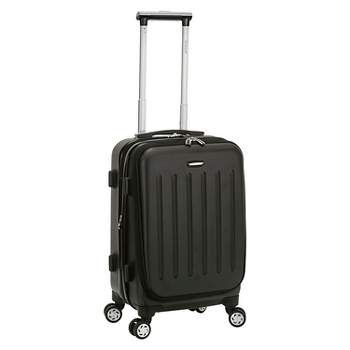 Rockland Titan Polycarbonate Hardside Carry On Spinner Suitcase - Black