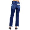 Women's High Waist Rigid Magic Heavy Destroy Straight Jeans - Judy Blue - image 2 of 4