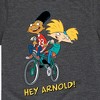 Boys' - Hey Arnold! - Arnold and Gerald on Bike Short Sleeve Graphic T-Shirt - 2 of 4