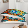 Acoinel 3 Pcs Vibrant Mandala Comforter Set with 2 Pillowcases, Green - 4 of 4