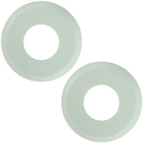 Pool Central Escutcheon for D48mm Pool Handrails 2pc 4.5"- White - image 1 of 2