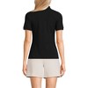 Lands' End Women's Short Sleeve Wide Rib Polo - 2 of 3