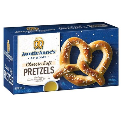 Auntie Anne&#39;s Classic Soft Frozen Pretzels - 13.4oz/5ct