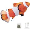 Potaroma Flopping Fish Cat Dog Toy and 4 Pack Catnip Balls - 2 of 3