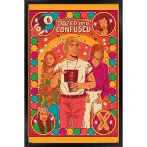 Trends International Dazed and Confused - Colorful Group Framed Wall Poster Prints - 1 of 4