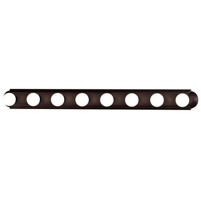 Maxim Lighting Essentials - 712x 8 - Light Vanity in  Oil Rubbed Bronze