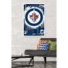 Trends International NHL Winnipeg Jets - Maximalist Logo 23 Framed Wall Poster Prints - 2 of 4