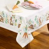 Design Imports Spring Bunny Hop Printed Tablecloth -  60 X 84" - 3 of 4