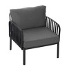 XIYUYEU Modern Patio Club Accent Chair, Outdoor Arm Chair with Waterproof Thick Cushion & Deep Seating, for Porch, Balcony - 4 of 4