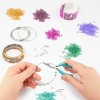 Craftabelle Jewelry Set with Memory Wire Spangled Bangles Creation Kit 366pc - image 2 of 4