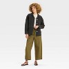 Women's Denim Shacket - Future Collective Black Wash - 3 of 3