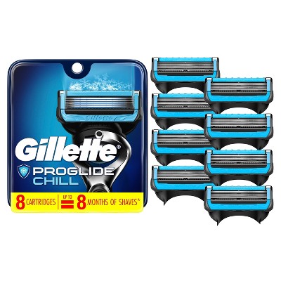 Gillette ProGlide Chill Men's Razor Blade Refills - 8ct – Target Inventory  Checker – BrickSeek