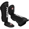 RDX Sports T1 Black Shin Instep Guards Premium Quality For Sparring, Grappling, Martial Arts, Kickboxing, Taekwondo, Karate - 2 of 4