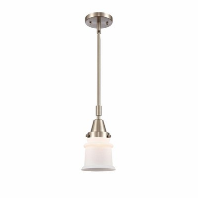 Canton - 1 Light Stem Hung Mini Pendant In Industrial Style-11.13 Inches Tall and 6.5 Inches Wide