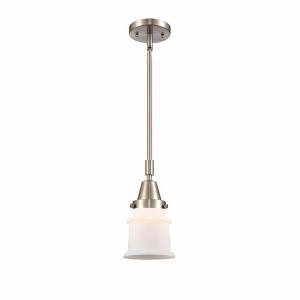 Canton - 1 Light Stem Hung Mini Pendant In Industrial Style-11.13 Inches Tall and 6.5 Inches Wide - 1 of 1