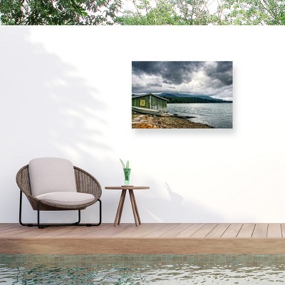 Trademark Fine Art - Beata Czyzowska Young Cloudy Day Matted Framed Art
