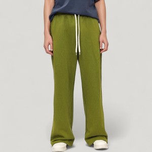 Anna-Kaci Active Men's Drawstring Waist Relaxed Fit Wide Leg Casual Sweatpants - 1 of 4