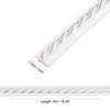 Unique Bargains Self-Adhesive PVC Mirror Wall Molding and Trim Tape - 2 of 4