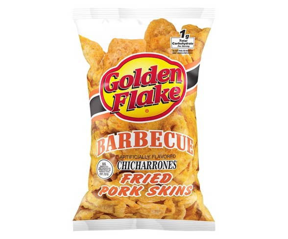 Golden Flake BBQ Pork Rind - 5oz