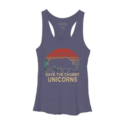 Women's Design By Humans rhino By ZeusSE Racerback Tank Top