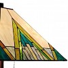 Amora Lighting Tiffany Style Mission Standing Floor Lamp 62" Tall - 2 of 3