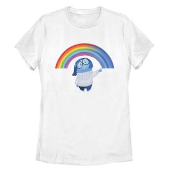 Disney Pixar Inside Out Simple Group Shot Graphic T-Shirt, Joy Fear Sadness  Disgust Anger Face Shirt Unisex Adult T-shir