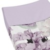 Sweet Jojo Designs Girl Changing Pad Cover Peony Floral Garden Purple and Ivory - 3 of 4