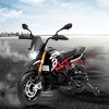 Infans Aprilia Licensed 12V Kids Ride-On Motorcycle Motor Bike w/ Training Wheels Black - 3 of 4