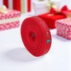 Unique Bargains Gift Wrap Ribbons Polyester Red 179.13"x0.39" 1 Pc - 2 of 4