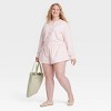 Women's Leisure Studio French Terry Cardigan - Universal Thread™ - 3 of 3