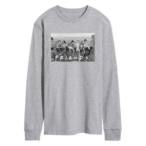Men's - Friends - Group Photo Long Sleeve Graphic T-Shirt - 1 of 3