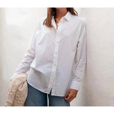 Women's Bronte Relaxed Button Up Top - MERSEA