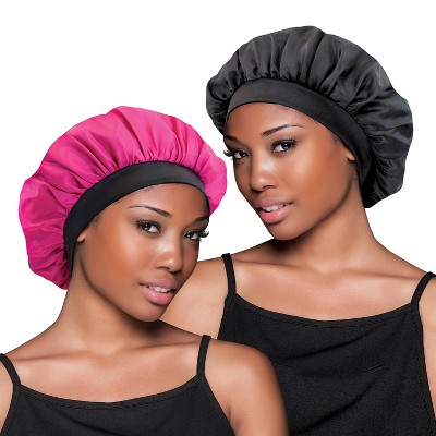 Evolve Products Satin Hair Bonnets - 2pk - image 3