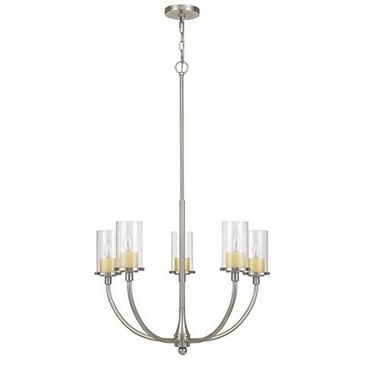Cal Lighting Jervis Metal Chandelier With Glass Shades