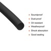 Unique Bargains Solid Foam Rubber Round Soundproof DIY Weather Seal Strips - 4 of 4