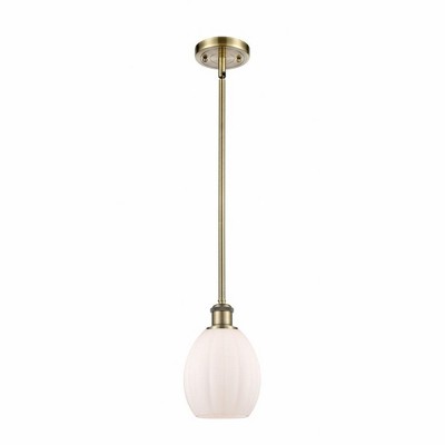Eaton - 1 Light Mini Pendant In Industrial Style-9.5 Inches Tall and 6 Inches Wide