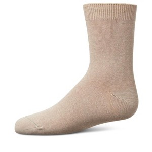 Memoi Toddler's and Kids' Basic Soft Rayon from Bamboo Crew Socks - 1 of 4