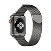 Posh Tech Infinity Mesh Stainless Steel Band for Apple Watch - Medium Gray -  44/45/46/49mm - 2 of 3