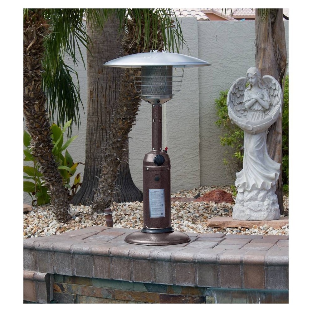 Photos - Patio Heater Portable Hammered Finish  - Golden Bronze - AZ s