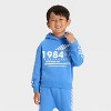 Toddler Boys' 2pc Teenage Mutant Ninja Turtles Fleece Sweatshirt & Pants Set - Blue - 3 of 4