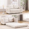 NicBex 3-in-1 Upholstered Foldable Futon Sofa with Pull Out Sleeper Couch Convertible Floor Sofa Bed for Living Room - 3 of 4
