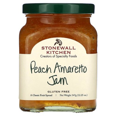 Stonewall Kitchen Peach Amaretto Jam 12.25 oz